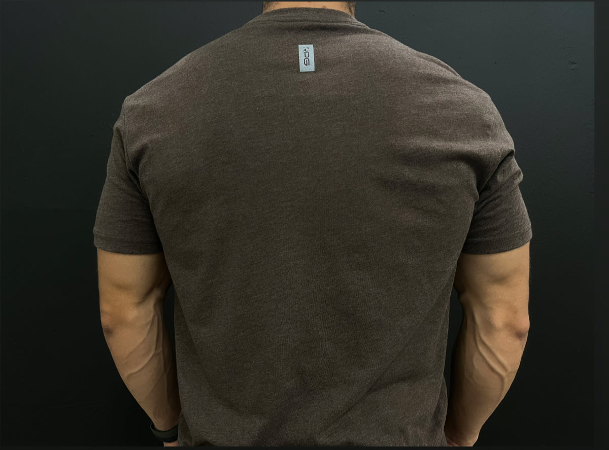 MEN'S RECON PERFORMANCE GEAR "BASIC" TEE - ESPRESSO