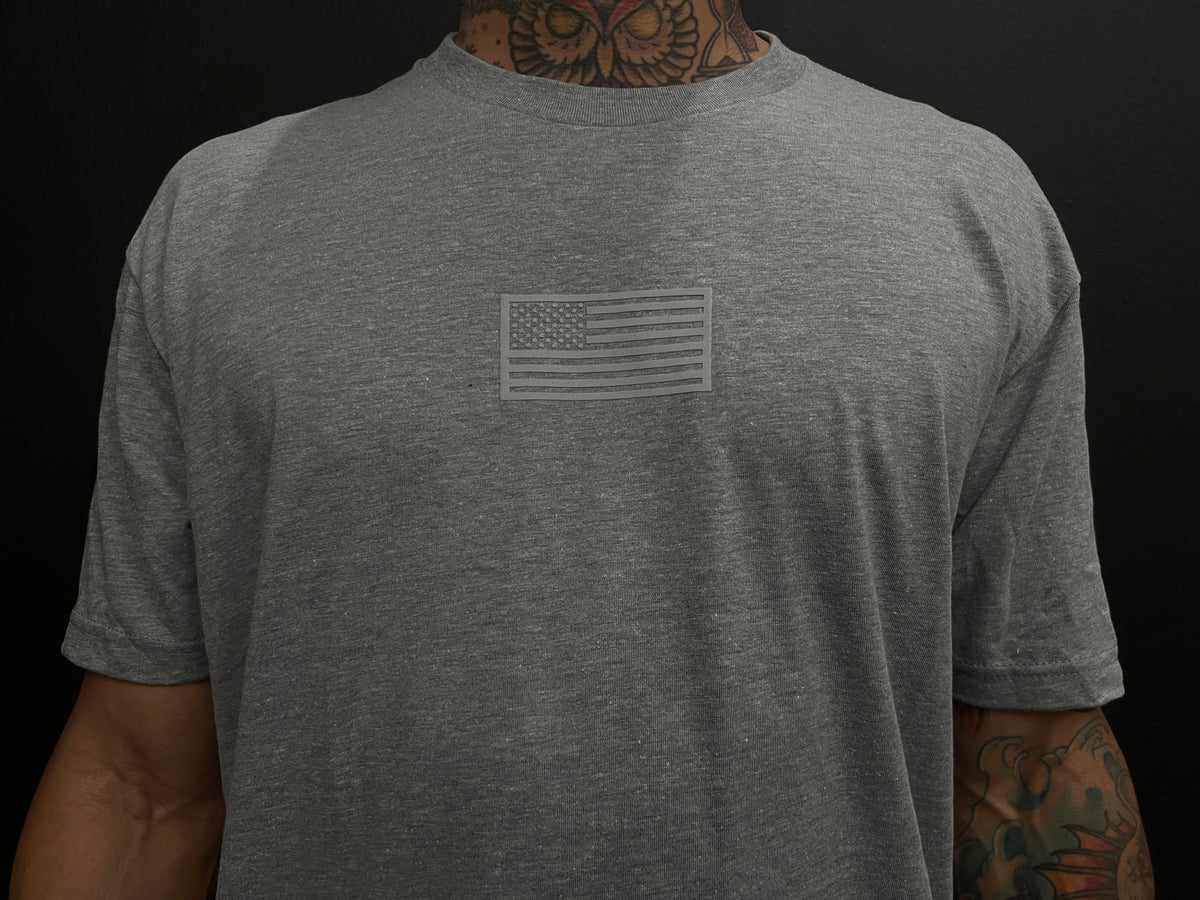 MEN'S RECON PERFORMANCE GEAR "BASIC" TEE - HEATHER GREY(NEW)