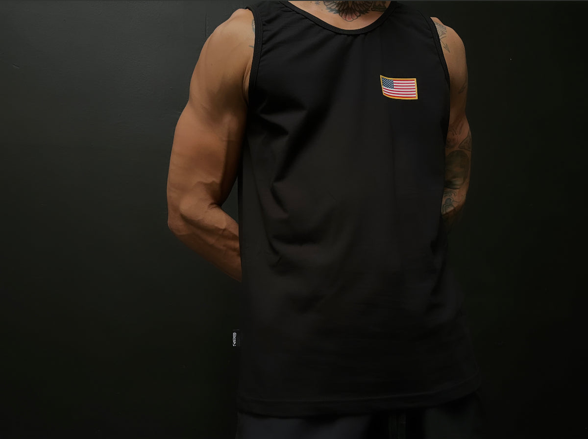 MEN&#39;S RPG &quot;FLAG EDITION&quot; TANK- BLACK (COMING SOON)