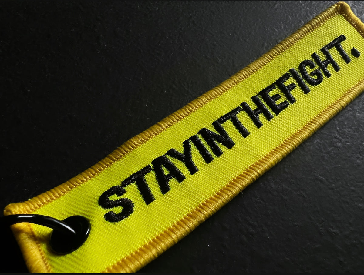 RPG &quot;STAYINTHEFIGHT.&quot; KEY CHAIN