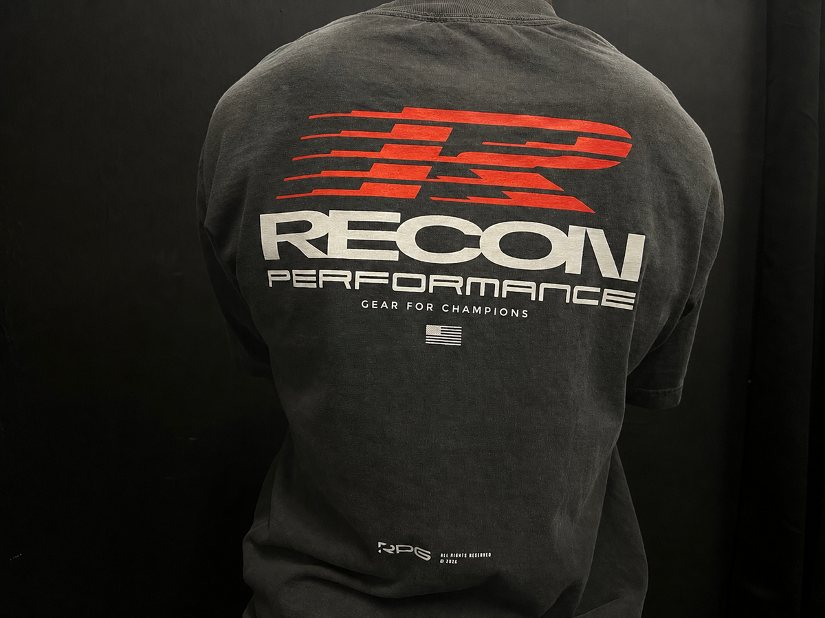 MEN'S RPG "REDLINE" RACING COLLECTION HEAVYWEIGHT TEE- FADED GREY