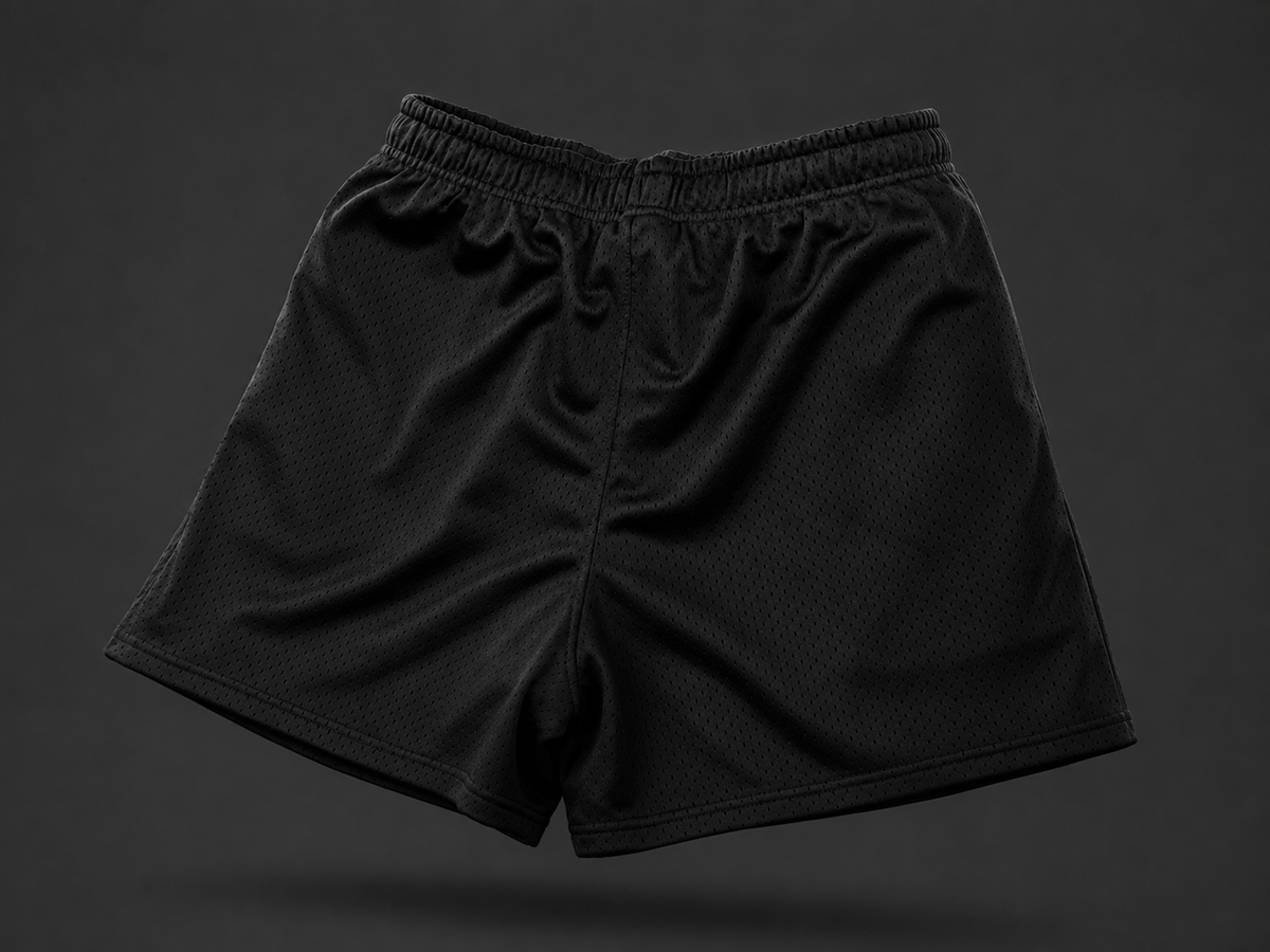 MEN'S RPG "USA" PREMIUM MESH SHORTS-BLACK (PRE ORDER ONLY)