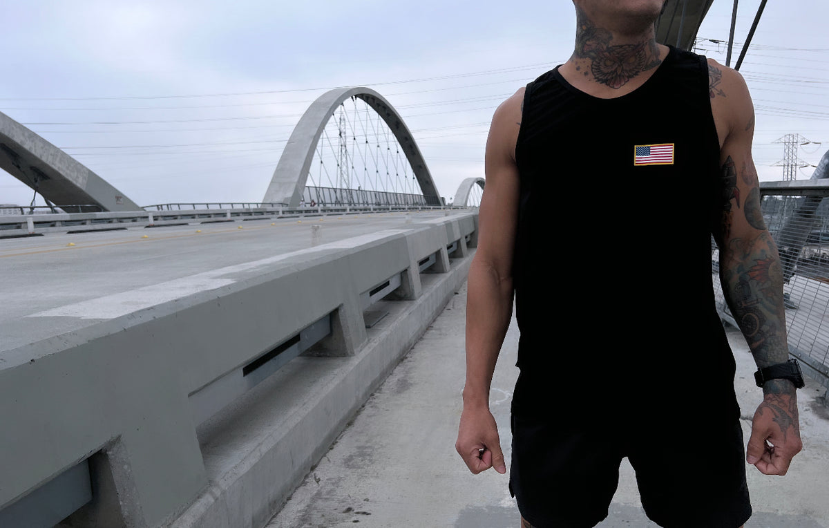 MEN&#39;S RPG &quot;FLAG EDITION&quot; TANK- BLACK (COMING SOON)