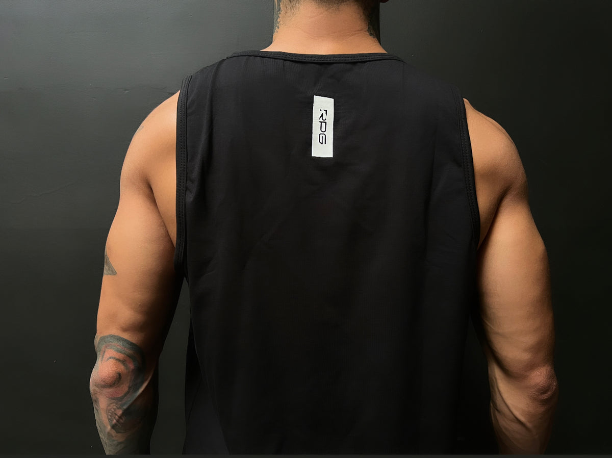 MEN&#39;S RPG &quot;FLEXFIT&quot; TANK - BLACK