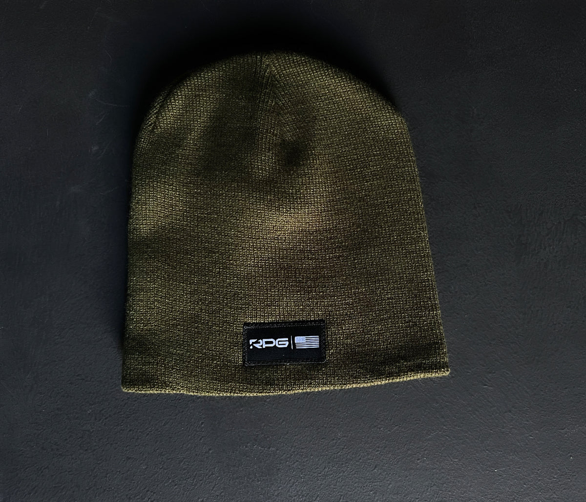 RPG CLASSIC BEANIE-MILITARY GREEN (NEW)