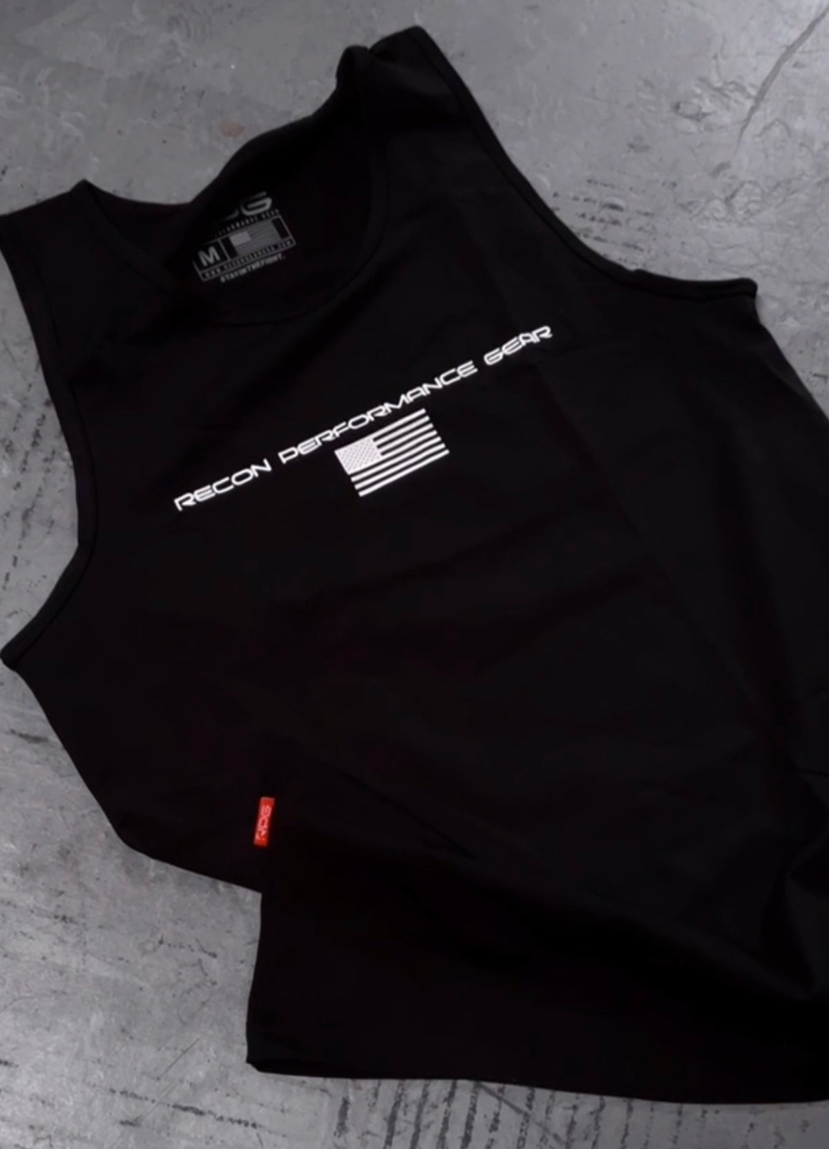 MEN&#39;S RPG &quot;FLEXFIT&quot; TANK - BLACK