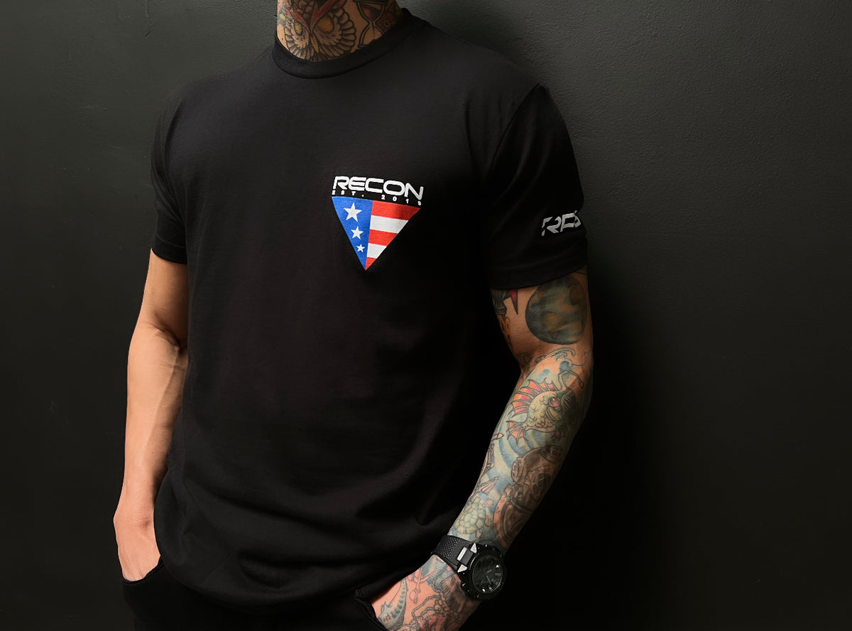 RECON PERFORMANCE MEN&#39;S &quot;FREEDOM&quot; USA GRAPHIC TEE