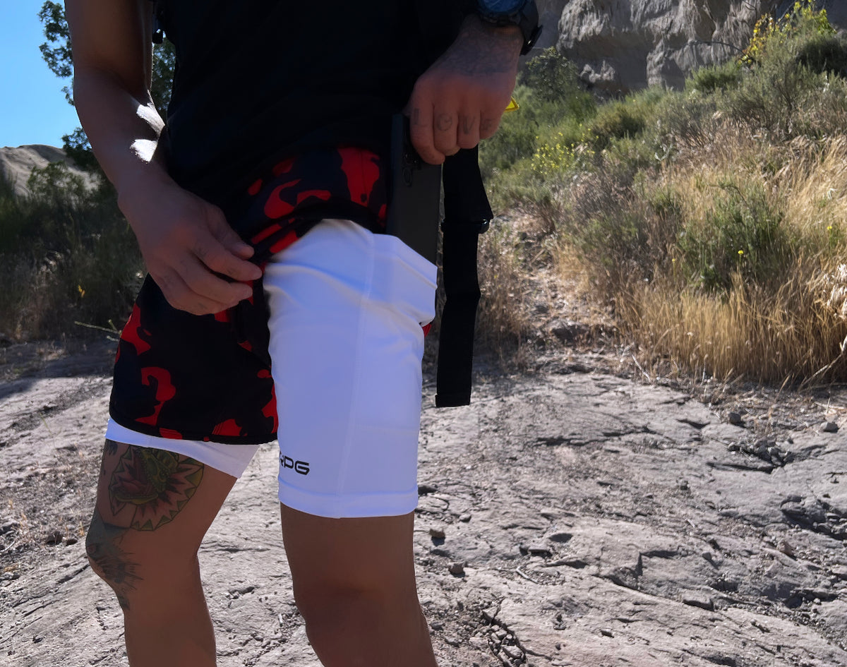 MEN&#39;S RPG COMPRESSION SHORTS+SIDE POCKETS (NEW)