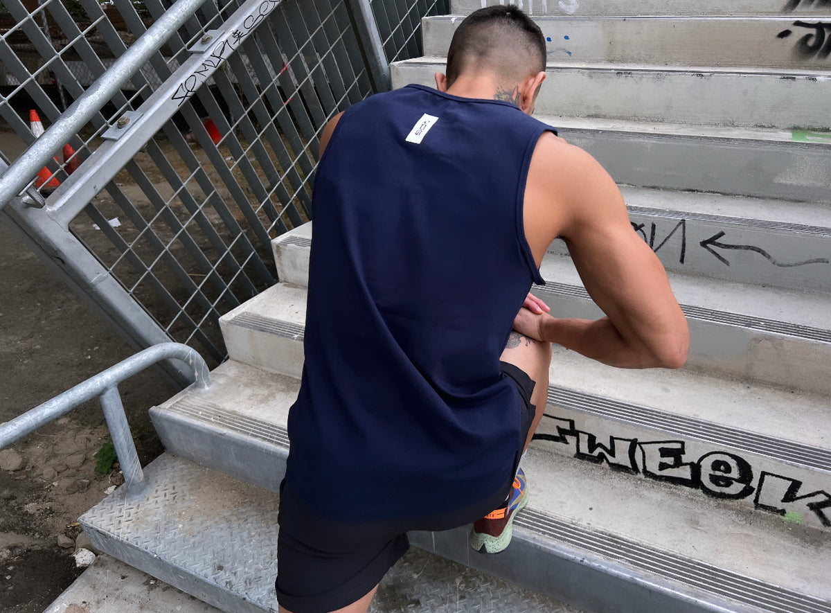 MEN&#39;S RPG &quot;FLEXFIT&quot; TANK -NAVY (COMING SOON)