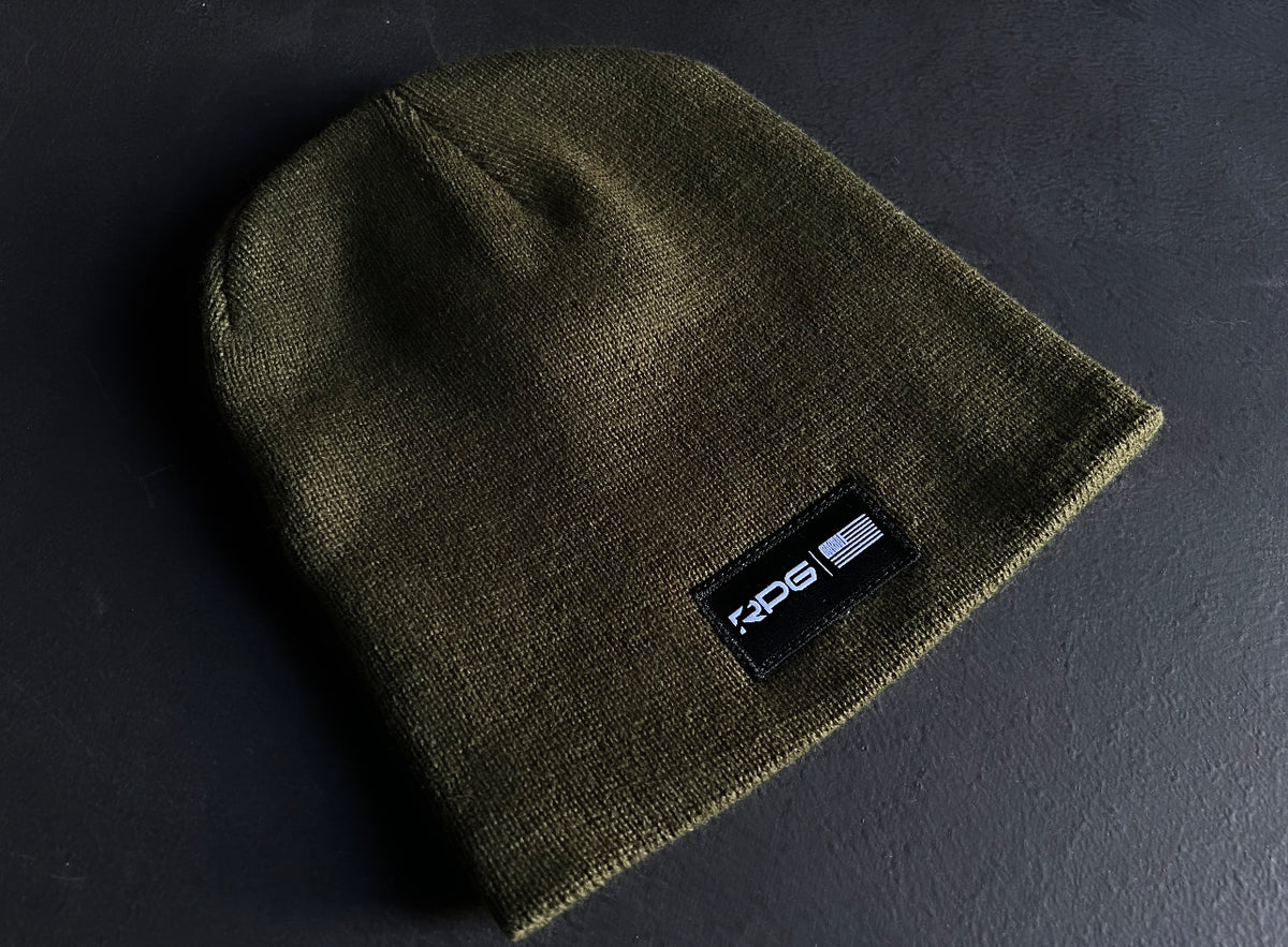 RPG CLASSIC BEANIE-MILITARY GREEN (NEW)