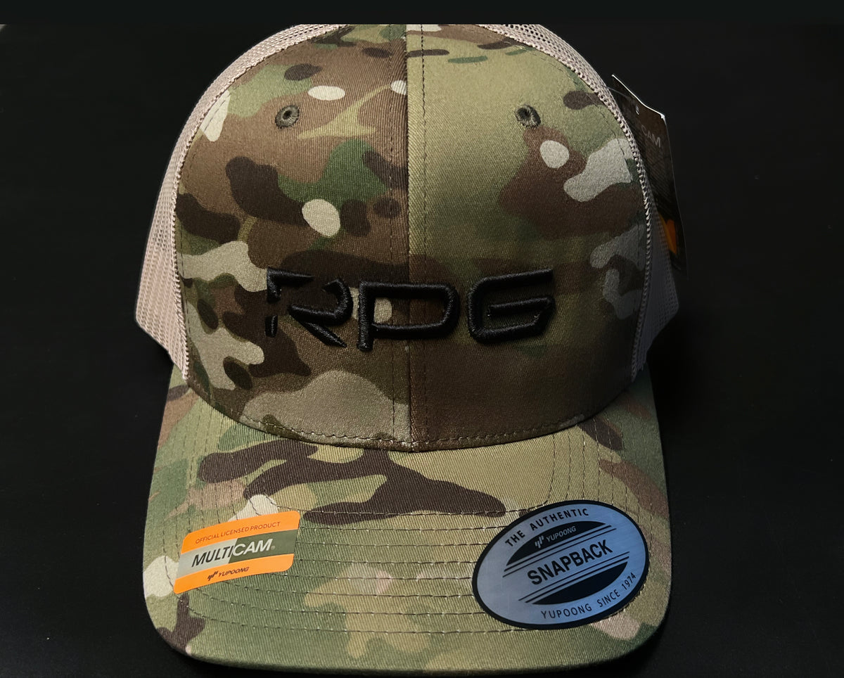 RPG HAT- MULTICAM® GREEN/KHAKI (EMBROIDERED)