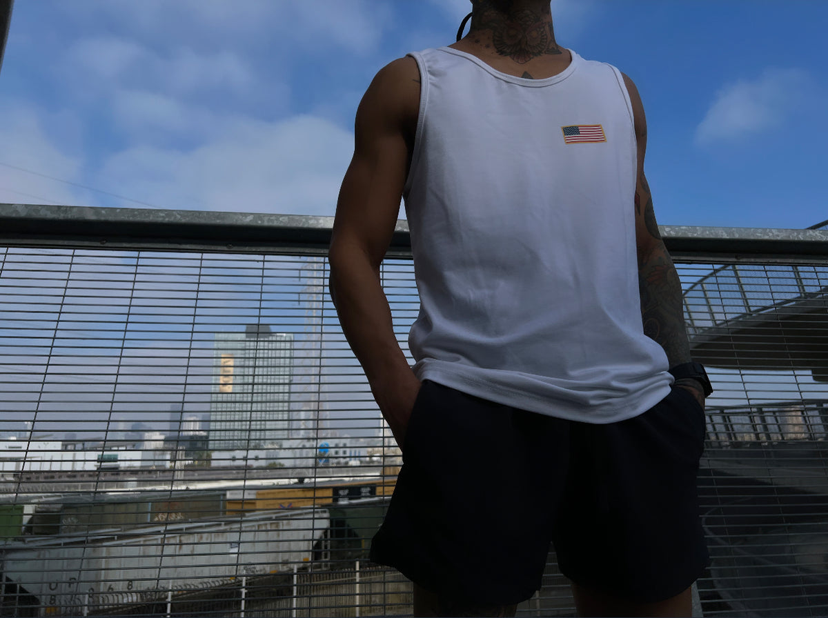 MEN&#39;S RPG &quot;FLAG EDITION&quot; TANK- WHITE (COMING SOON)