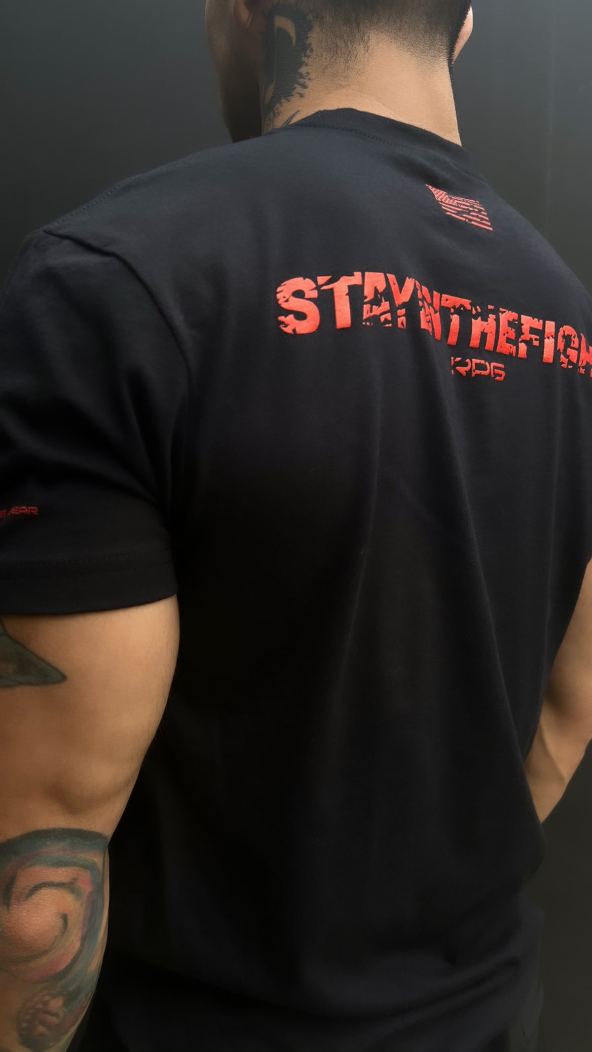 MEN&#39;S RPG &quot;STAY IN THE FIGHT&quot; FURY TEE (NEW)