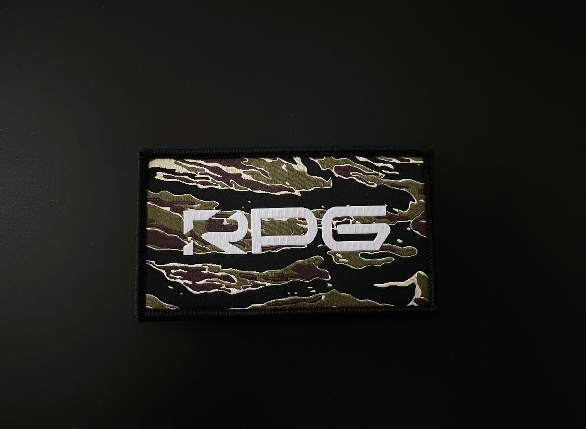 RPG STANDARD ISSUE PATCH – TIGER STRIPE CAMO