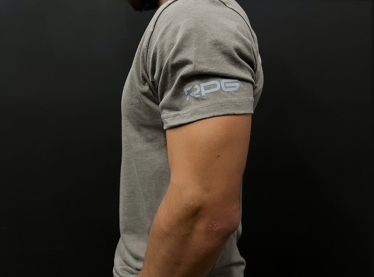 MEN'S RECON PERFORMANCE GEAR "BASIC" TEE - STONE GREY (NEW)