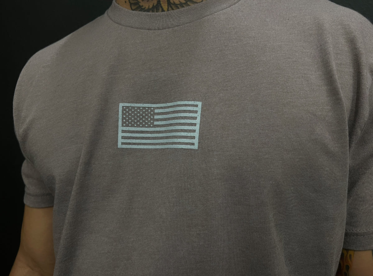 MEN'S RECON PERFORMANCE GEAR "BASIC" TEE - HEATHER SHIIKATE (NEW)