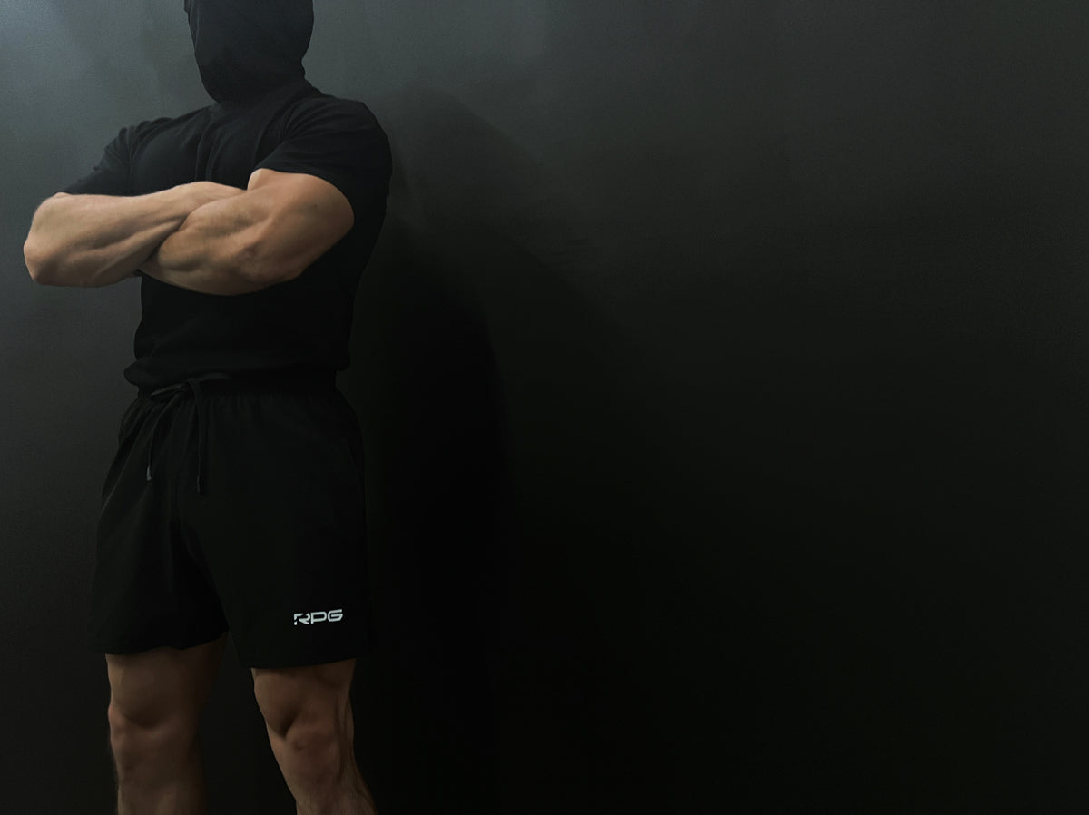 MEN'S RPG BLACK PERFORMANCE SHORTS (NEW)