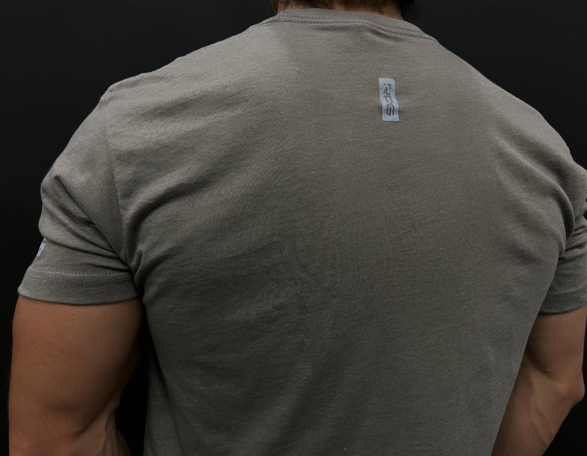 MEN'S RECON PERFORMANCE GEAR "BASIC" TEE - STONE GREY (NEW)