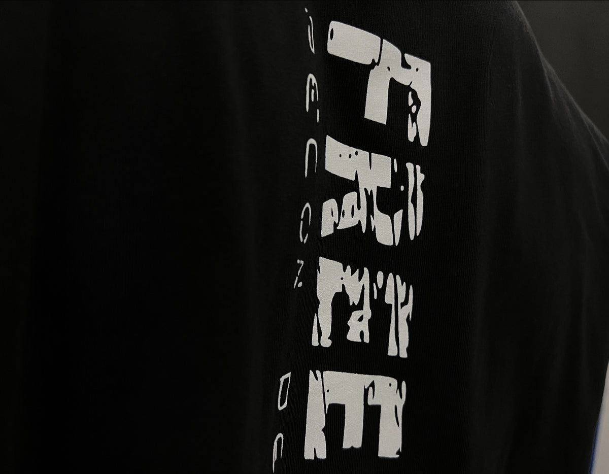 MEN'S RPG RELAXED FIT "CODE"  LONG SLEEVE TEE -FADED BLACK (NEW)