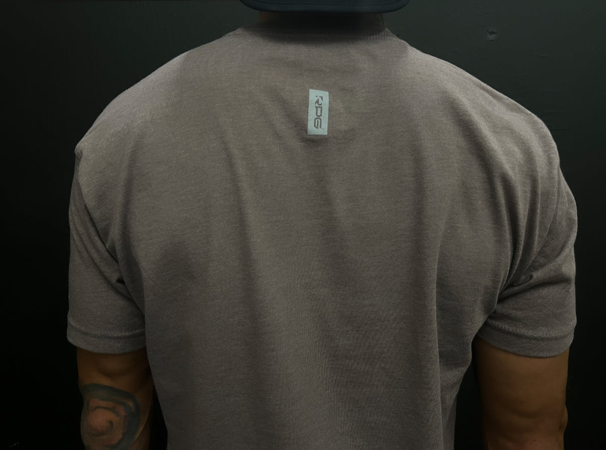 MEN'S RECON PERFORMANCE GEAR "BASIC" TEE - HEATHER SHIIKATE (NEW)