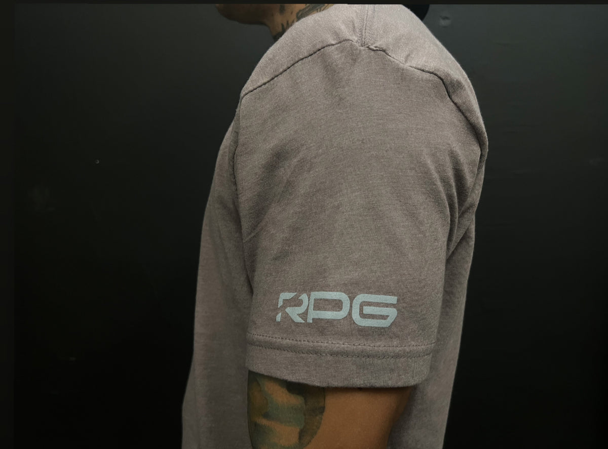 MEN'S RECON PERFORMANCE GEAR "BASIC" TEE - HEATHER SHIIKATE (NEW)