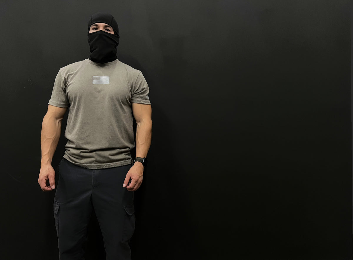 MEN'S RECON PERFORMANCE GEAR "BASIC" TEE - STONE GREY (NEW)