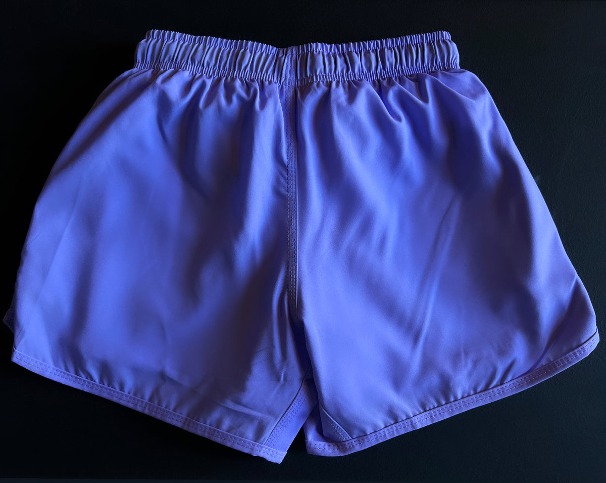 WOMEN&#39;S PERFORMANCE SHORTS- LAVENDER