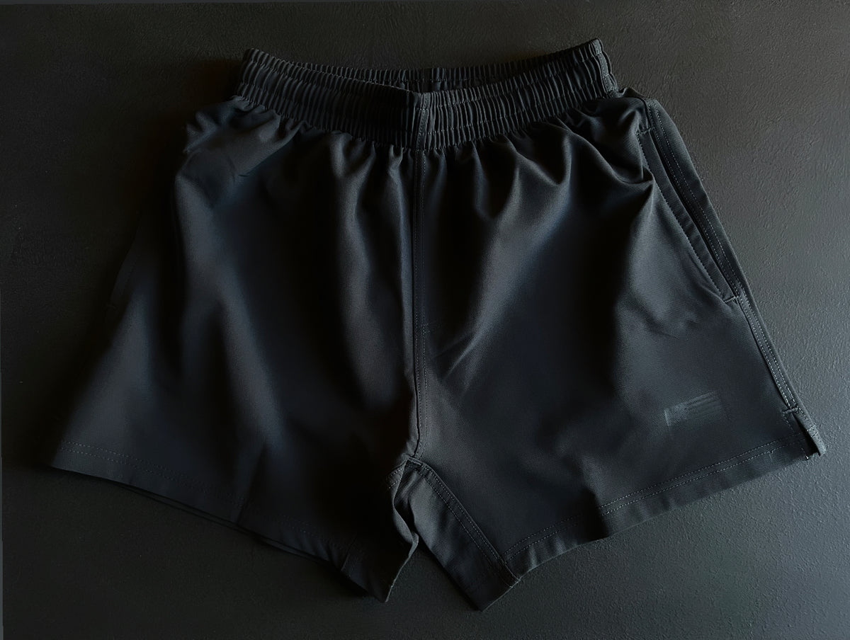 MEN&#39;S RPG &quot;FLAG EDITION&quot; STRAIGHT CUT SHORTS- CHARCOAL