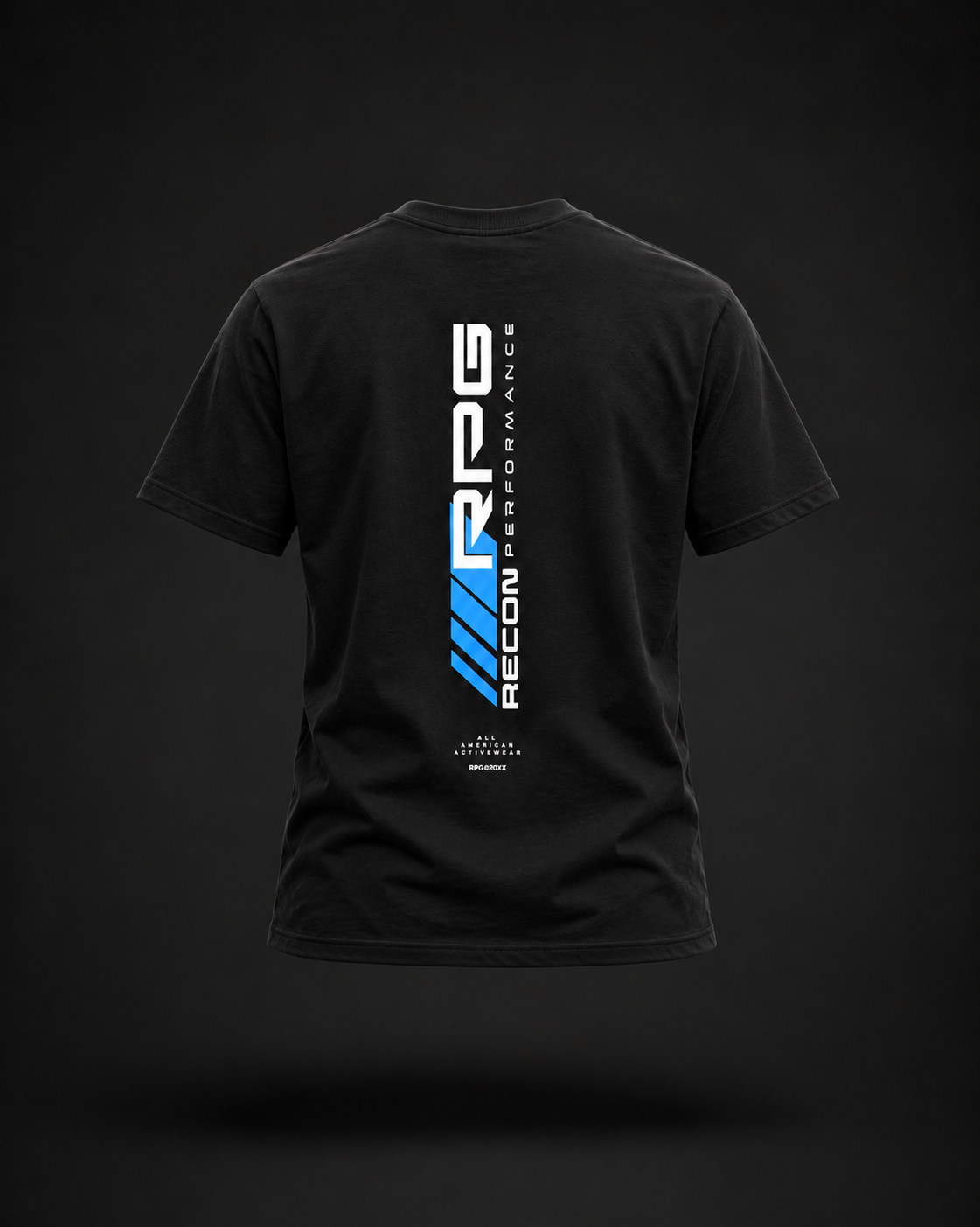 MEN'S RPG "COMPETITION" TEE 60/40-BLACK (NEW)