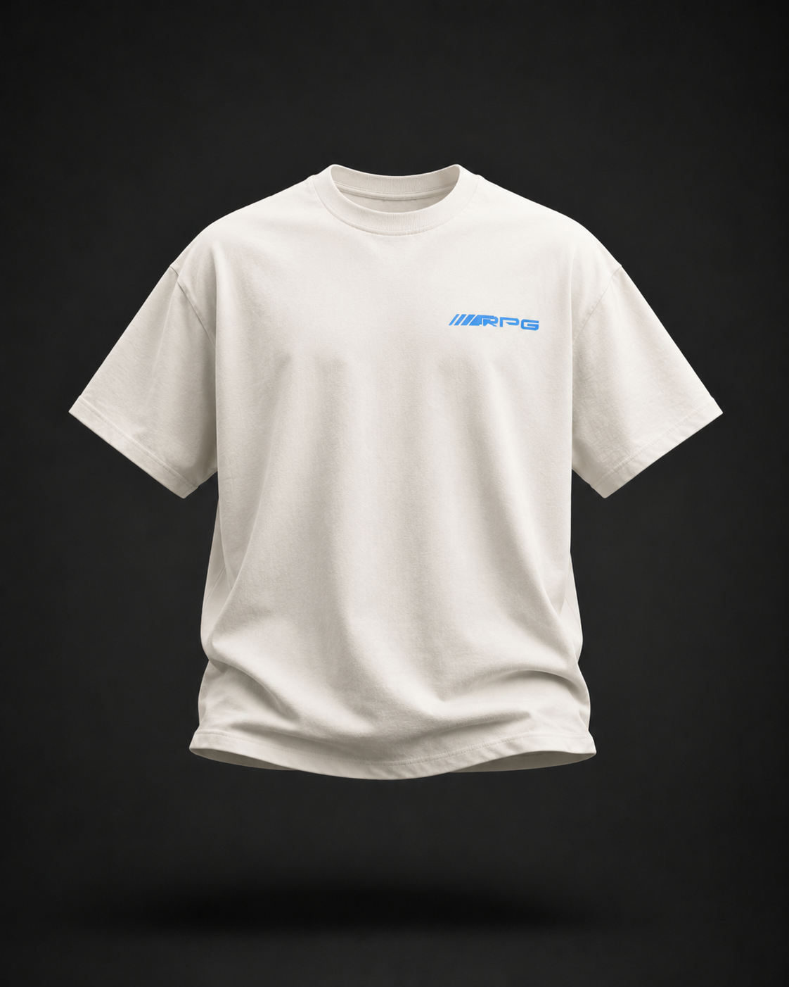 MEN'S RPG "COMPETITION" OVERSIZED TEE- CREAM