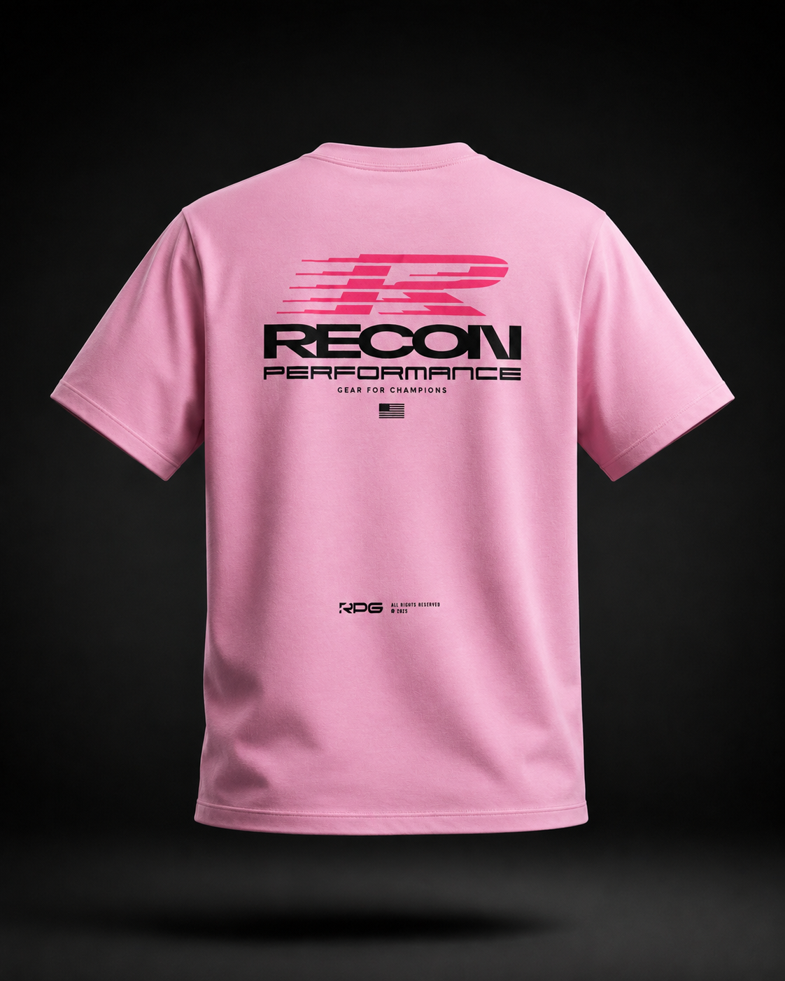MEN'S RPG "REDLINE RACING" LIMITED EDITION TEE- PINK