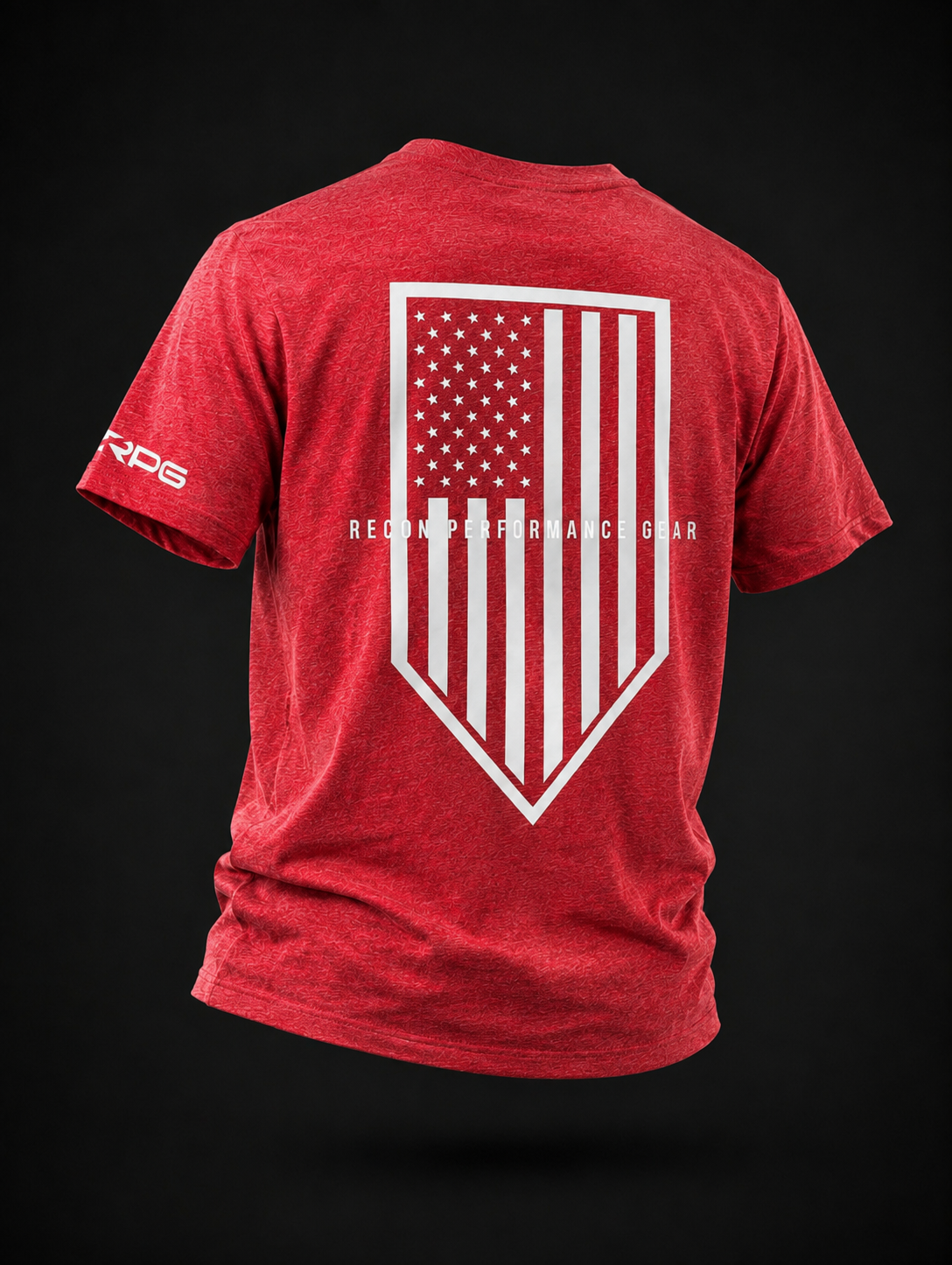 MEN'S RPG "SHIELD" GRAPHIC TEE HEATHER RED (NEW)
