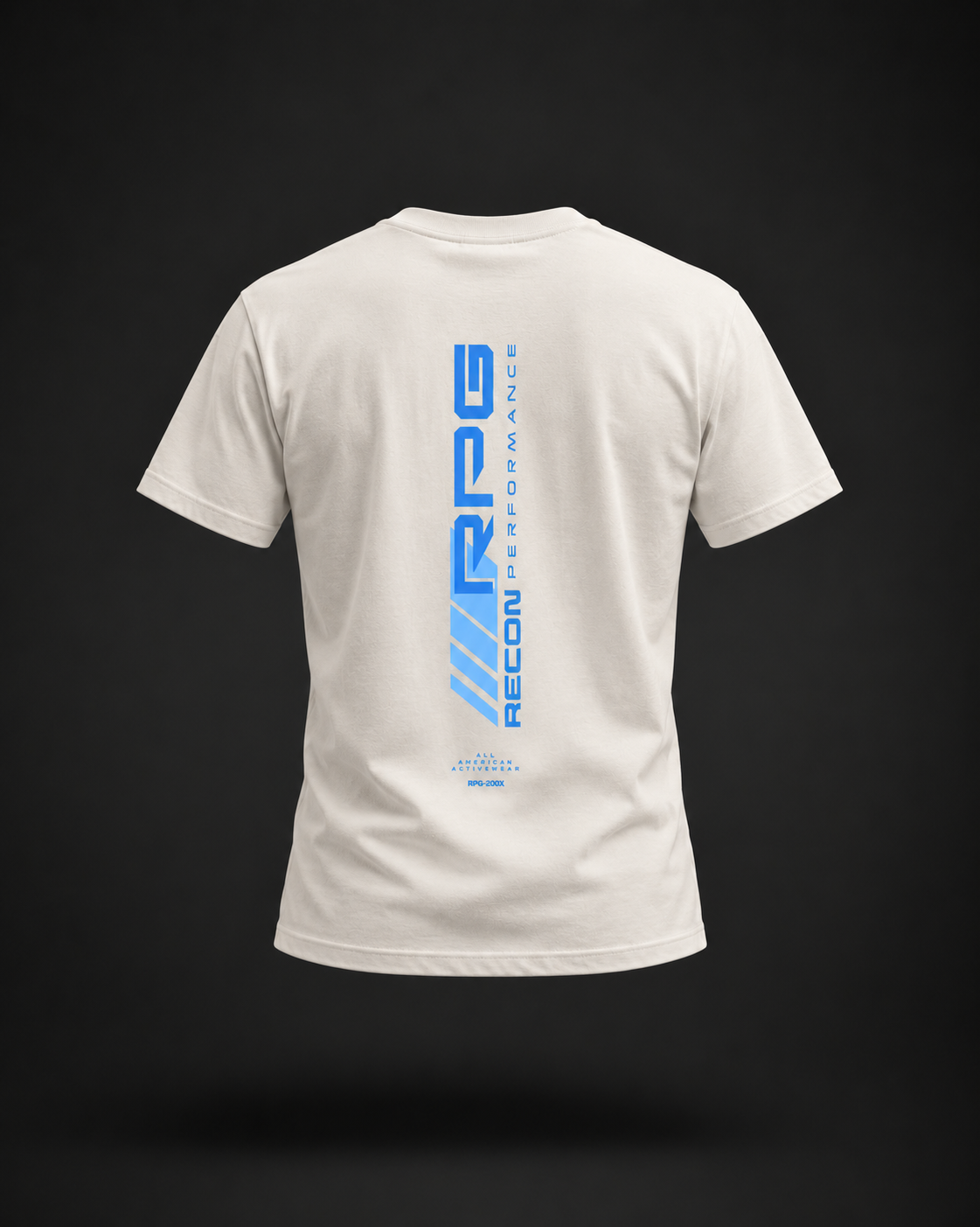 MEN'S RPG "COMPETITION" TEE 60/40-CREAM (NEW)