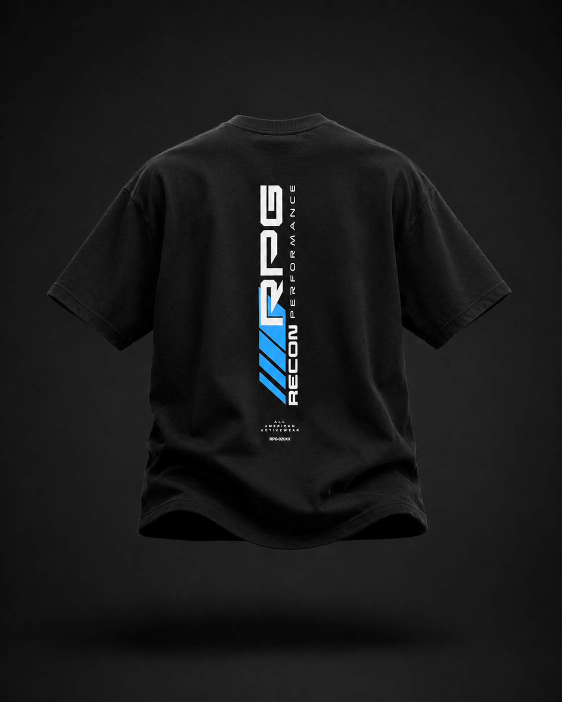 MEN'S RPG "COMPETITION" OVERSIZED TEE- BLACK